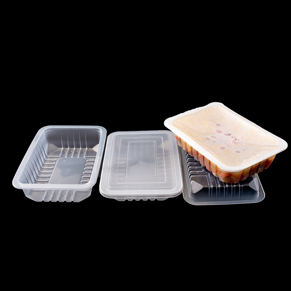20*14 22*13等不同深度款式预制菜锁鲜盒预制菜包装盒厂家直发