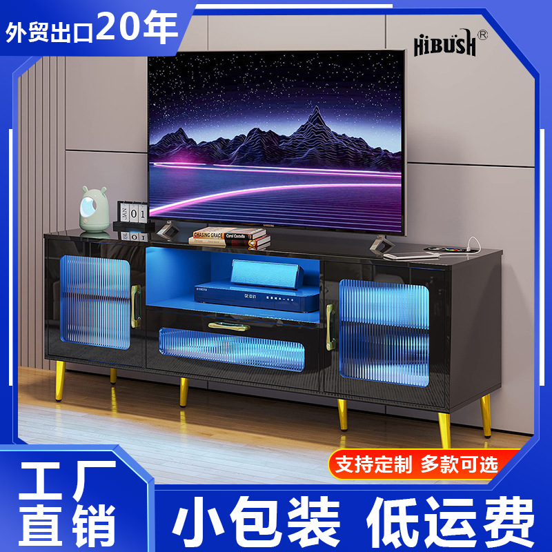 Amazon transfronteriza venta caliente gabinete de televisión sala de estar doméstica almacenamiento armario lateral gabinete de apartamentos de hotel gabinete de televisión