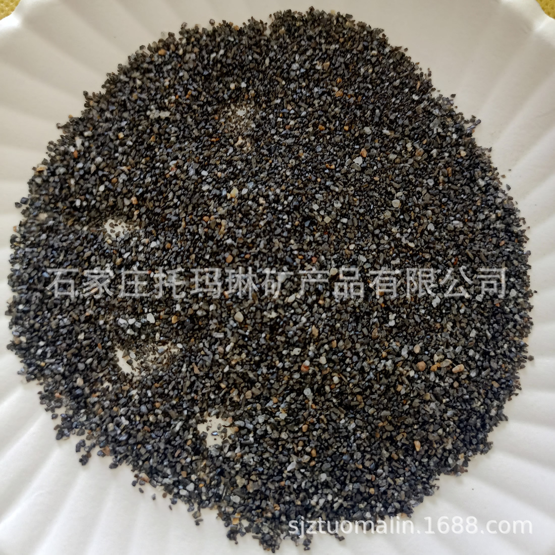 供应电气石颗粒 20-40目电气石颗粒砂 铁镁电气石颗粒