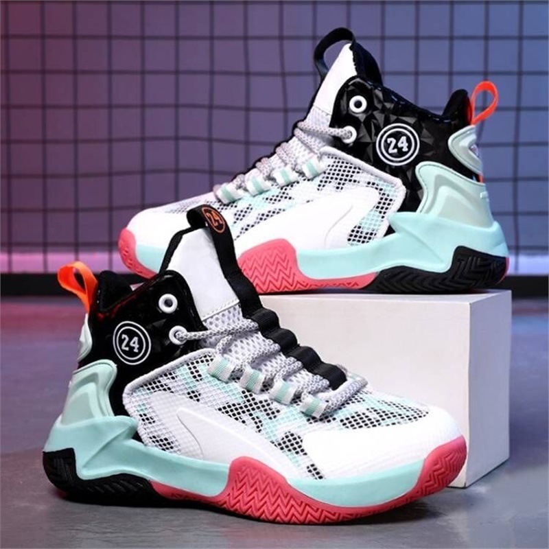 Niños 2025 niños botones giratorios zapatos deportivos de primavera y otoño estudiantes zapatos para correr otoño nuevos zapatos de baloncesto