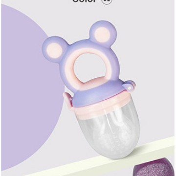 Suministros para bebés bebé silicona mordida música nutrición para bebés música de frutas y verduras bolsa de malla dispositivo de alimentación de alimentos complementarios