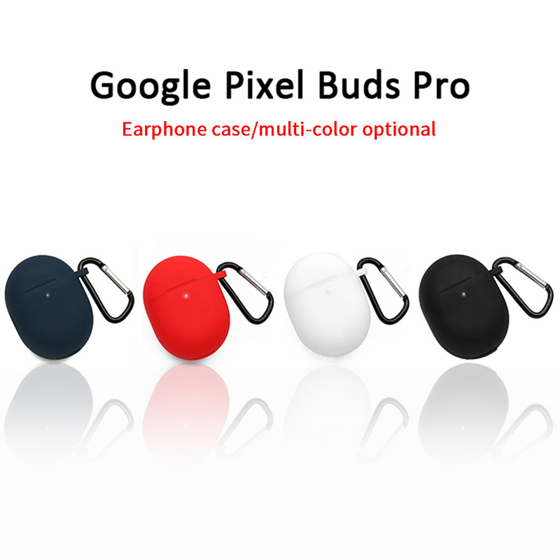 For Google Pixel Buds Pro Headset Silicone Protective Case with Hook Ultra-thin Soft Fashion Case Spot