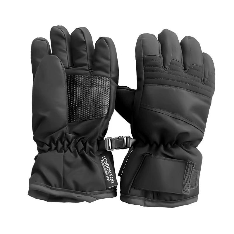 Ski winter keep warm fleece gloves