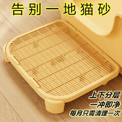猫砂マット、二層猫砂マット、猫トイレ足こすり砂マット、猫トイレ、猫ペット用品
