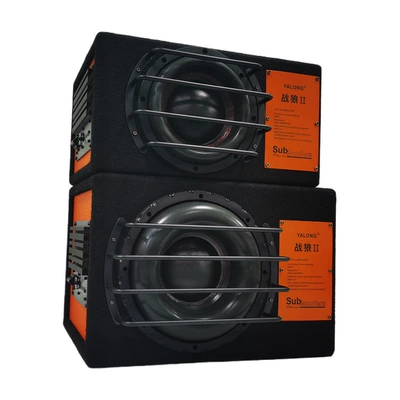Cross-Border Car Audio Active Car speaker/subwoofer - car-subwoofer-super-bass-active-10inch-yl-wolf-warrior-ii-dual-magnet-dual-voice-coil