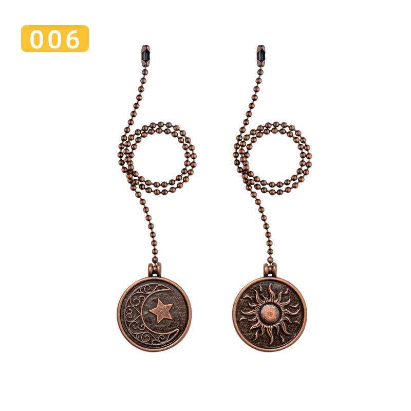 붉은 청동 달+태양