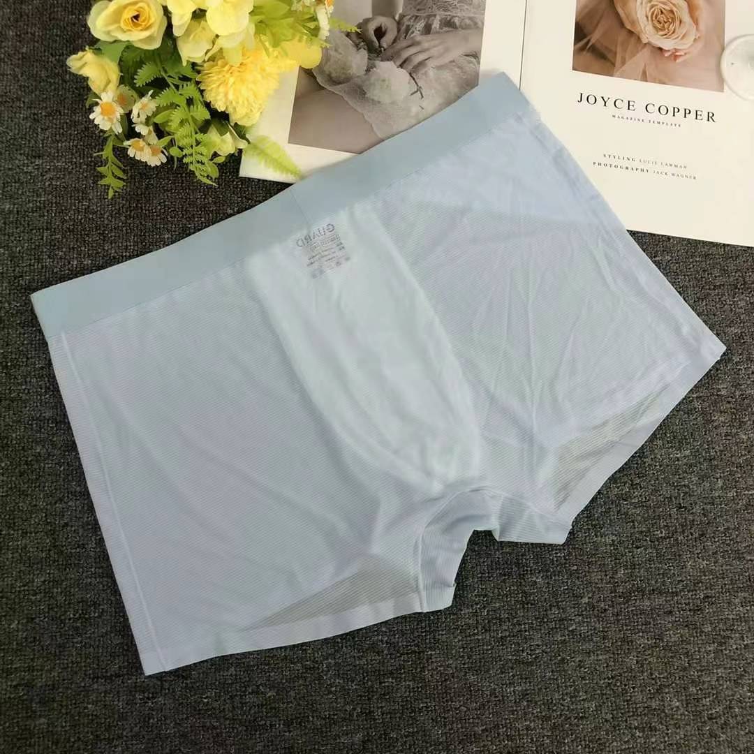Fábrica directa calzoncillos de hielo de hombre calzoncillos de nylon caliente antibacteriano calzoncillos de verano delgados cómodos y transpirables