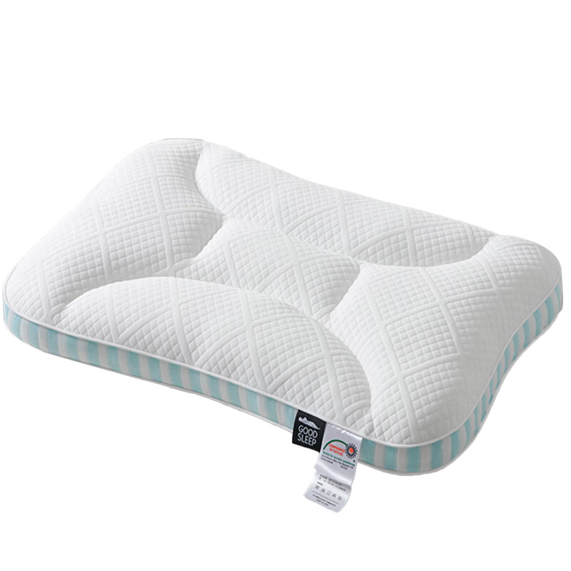 Almohada para dormir profundo, almohada para el cuello, un par de piezas especiales para dormir para adultos, no colapsar, almohada para una sola persona para dormir de lado, almohada para todo el cabezal