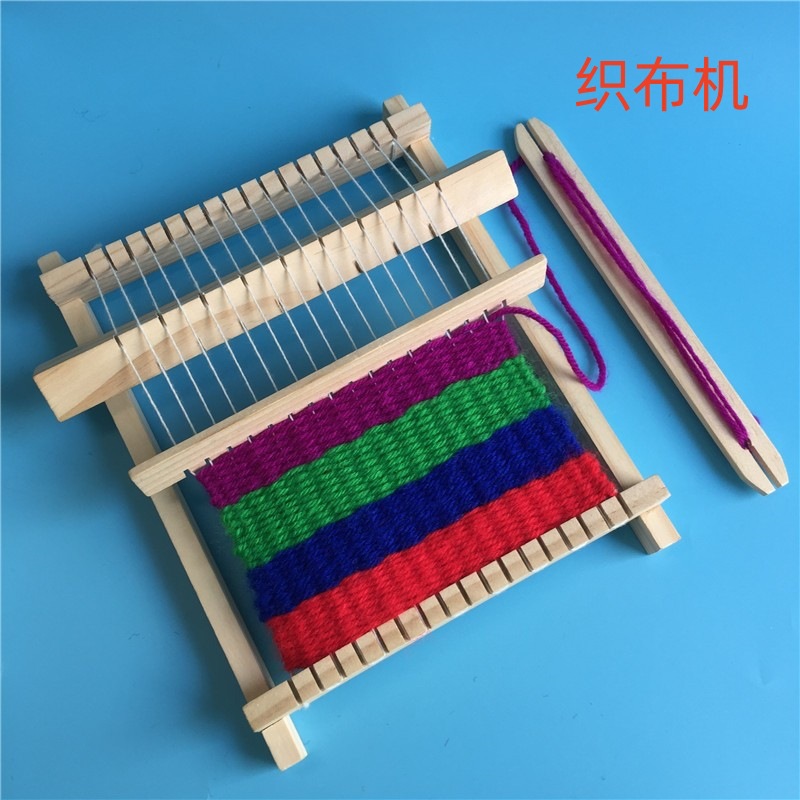 Weaving machine material package
