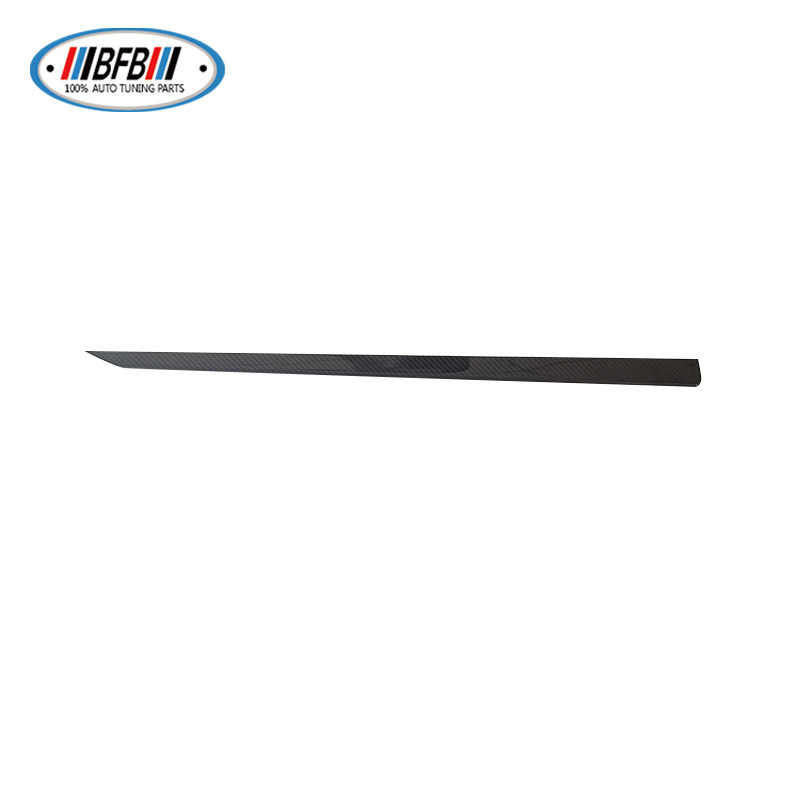 100% Real Carbon Fiber Interior Door Trim - For Tesla Model X 2023 - Glossy Carbon Fiber Interior Accessories