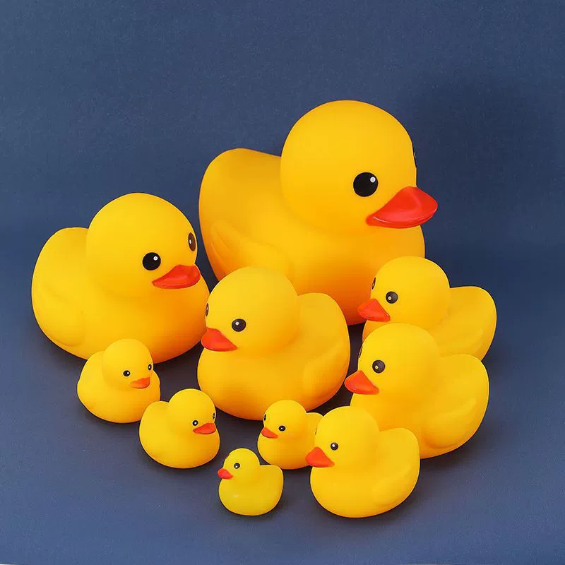 B.Duck, игрушка для игры в ванне и воде, жёлтый утёнок для плавания, антистресс