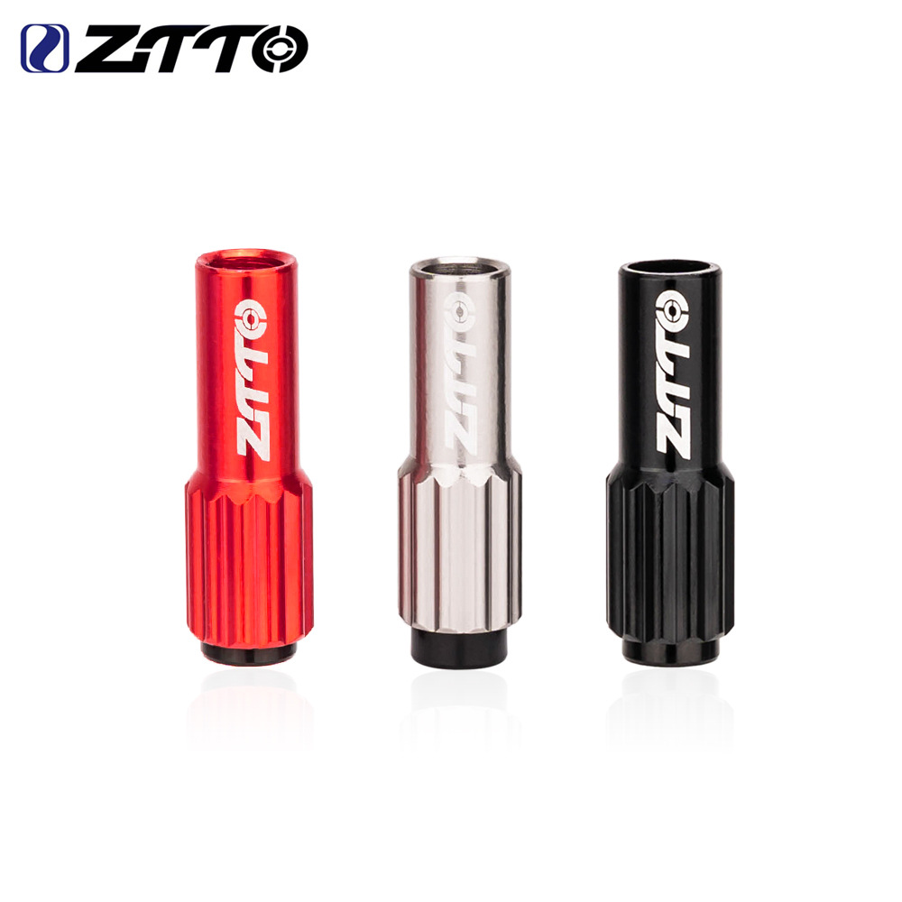 ZTTO Bicicleta de montaña bicicleta de carretera regulador coaxial de velocidad variable 4mm cambio manual de rejilla fija tornillo de ajuste fino ajuste fino de la sección media