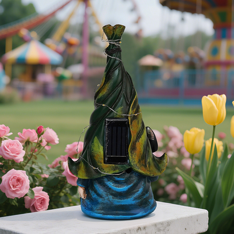   of Luminous Shovel Elf Gnome Figurines for Christmas Decoration, Landscaping, Garden Decoration, Resin Crafts