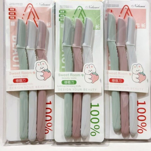 38 tipos de cuchillo de cejas plegables herramientas de maquillaje con cuchilla de cejas reemplazable 2 yuanes tienda dos yuanes tienda al por mayor