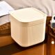Desktop trash can fashion light luxury living room cute small size flip trash can household sundries storage bucket wholesale
