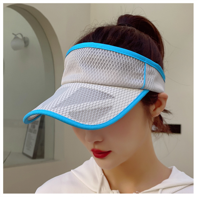Summer Visor Hat For Women And Men Quick Drying Mesh Sun Hat_voghion.com