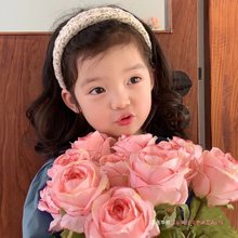 小红书刘亦菲同款粉色玫瑰手捧花束去有风的地方假花拍照婚庆摄影
