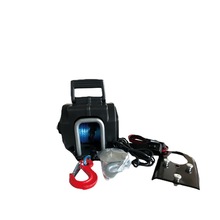 5000磅船用电动绞盘配钢丝尼龙绳 海用牵引卷扬机 12V 防水防雨淋