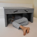 隔音遮光助睡眠静音箱响觉舱仓宿舍挡风板帐篷床上罩降噪