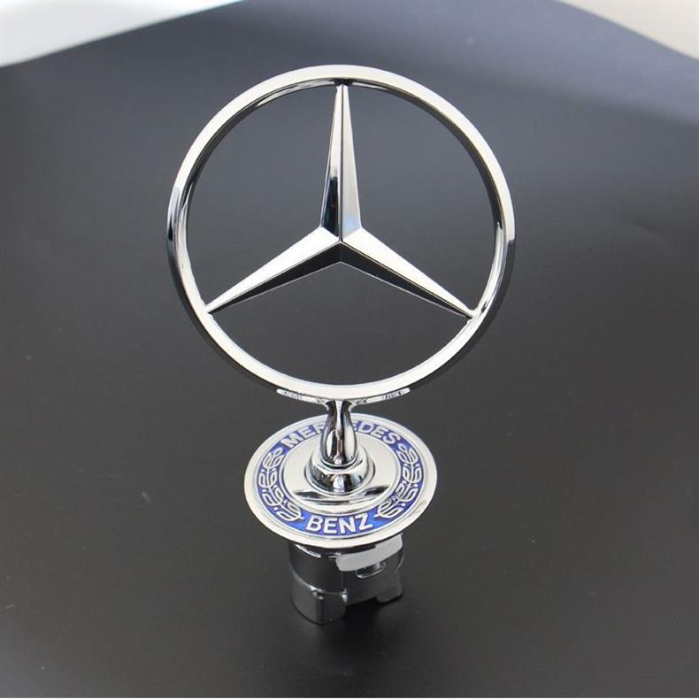 Suitable for Mercedes-Benz E300L engine hood emblem, C200 modification, E260 original, C180E engine hood, S emblem
