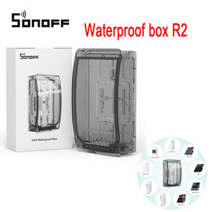 SONOFF Waterproof box R2 Waterproof box IP65 outdoor Waterproof New