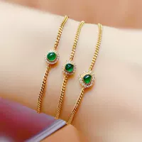 Ювелирные изделия Princess Diamond, изумрудное ожерелье из 18-каратного золота, браслет с цветными драгоценными камнями, женский комплект с бриллиантами в форме сердца и сертификатом