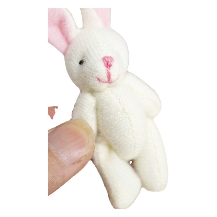 Мини 7 см совместный Кролик Плюшевая Игрушка совместный медведь серьги аксессуары для волос DIY аксессуары кукла кулон