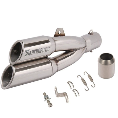 GSXS150, Motorcycle exhaust pipe - stainless-steel