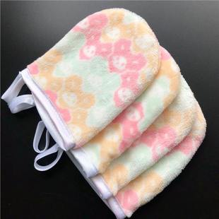 Face Wash Puff Makeup Dry and Wet Dual-Use Makeup Remover Powder Puff Gloves Face Wash Cleansing Puff Makeup Remover Pad Clear Water Makeup Remover Puff Cleansing