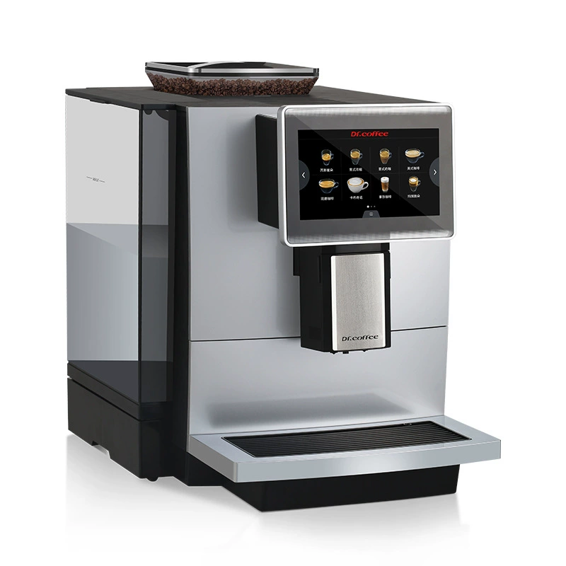 Кофемашина DrCoffee Dr. F10 fully автоматическая с одной кнопкой свежего молока для офиса, коммерческая кофемашина