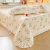 Milk Velvet Bed Covers-Bear Bear Paradise