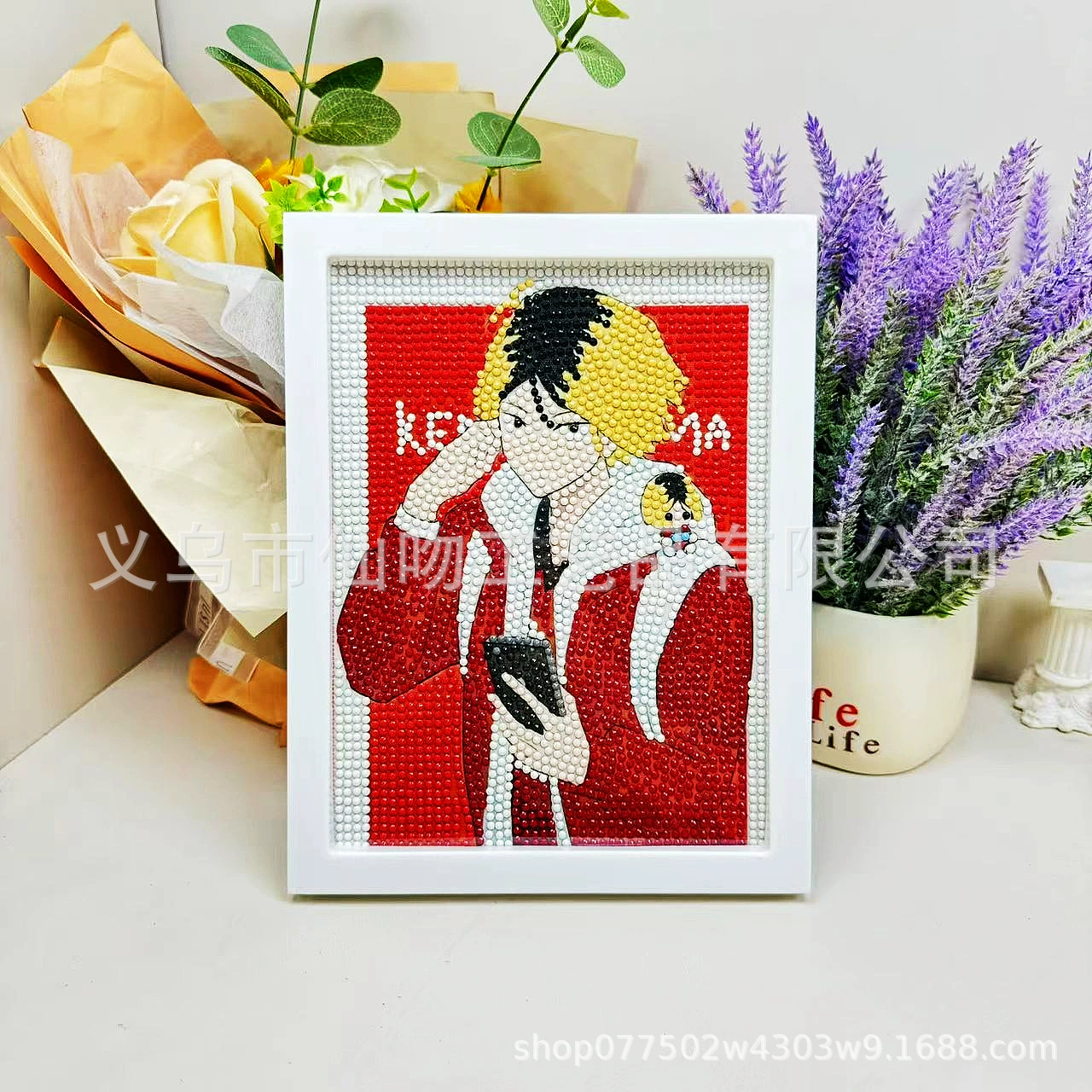 Набор для алмазной живописи Sanrio Kuromi, 17×22 см пластиковая рамка, набор для творчества DIY для детей