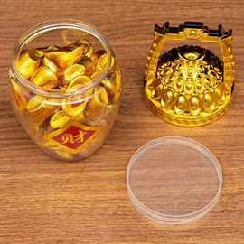 滨舟400g一桶金解馋小零食下午茶点心巧克力制品批发盒装休闲小吃