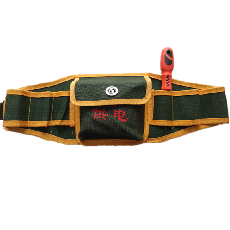 源头厂货 批发零售 五金工具腰包 佩戴轻便帆布腰包 工具包