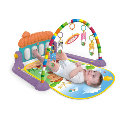 0-3 year old baby pedal piano fitness stand baby toy multifunctional early education music baby crawling mat