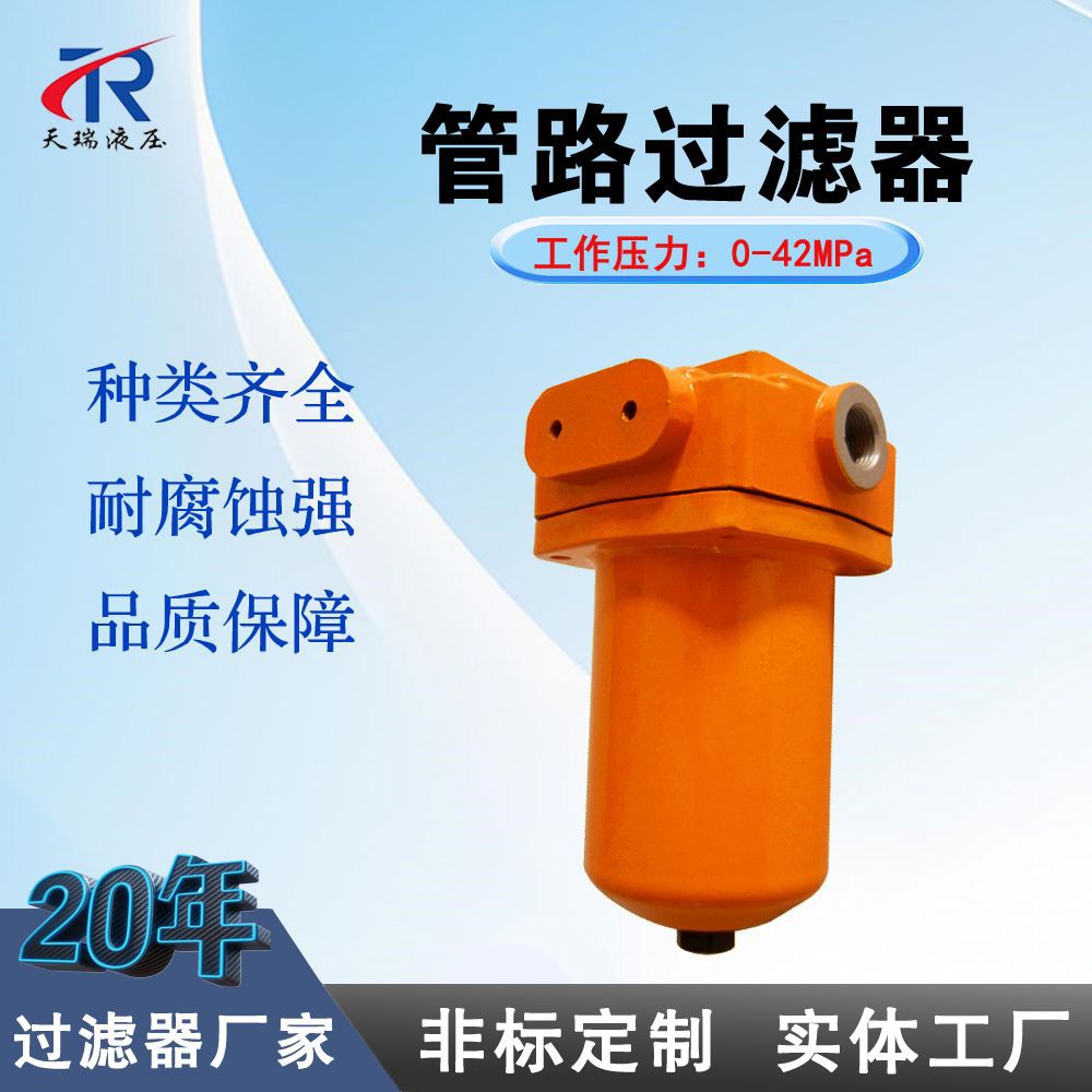 供应铸铁低压回油过滤器DYL-A10X10 管路过滤器 燃油过滤器