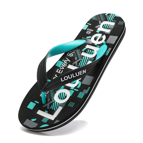  New Rubber Flip-Flops Men's Outdoor Summer Casual Anti-Slip Men's Flip-Flops Sandals Wholesale Outdoor