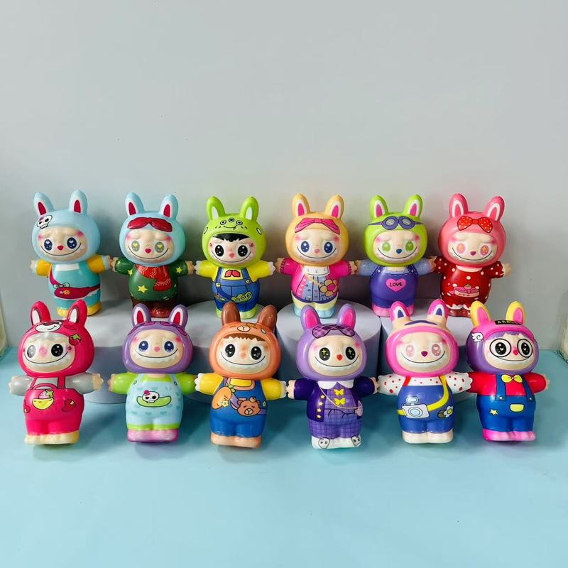 Douyinの人気ラブブ ピンチラブブ PU スローリバウンド減圧アーティファクト リリースストレス装飾品卸売|undefined