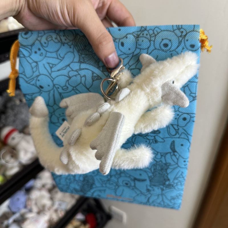 jellycat挂件三标齐全带钢印巴塞罗熊茄子牛角包 款式齐批发礼物|undefined
