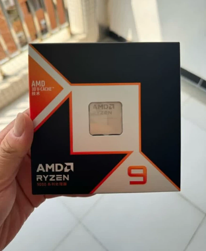 Подходит для процессора AMD Ryzen 9 9900X3D в коробке