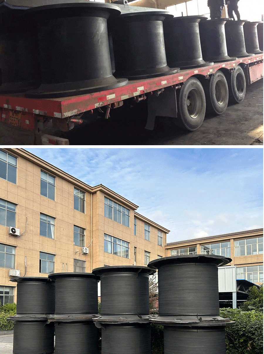 强韧型鼓型橡胶护舷