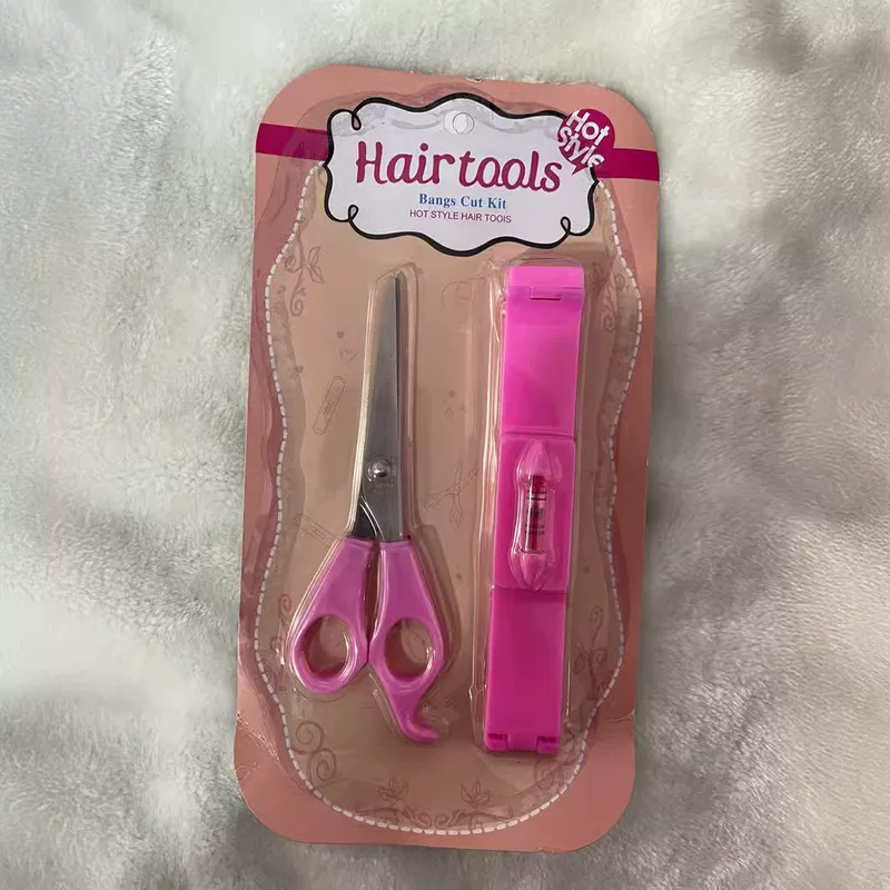 Bangs, set, scissors