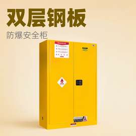 实验室危化品防爆柜化学品储存柜免安装钢制安全柜双锁防火防爆柜