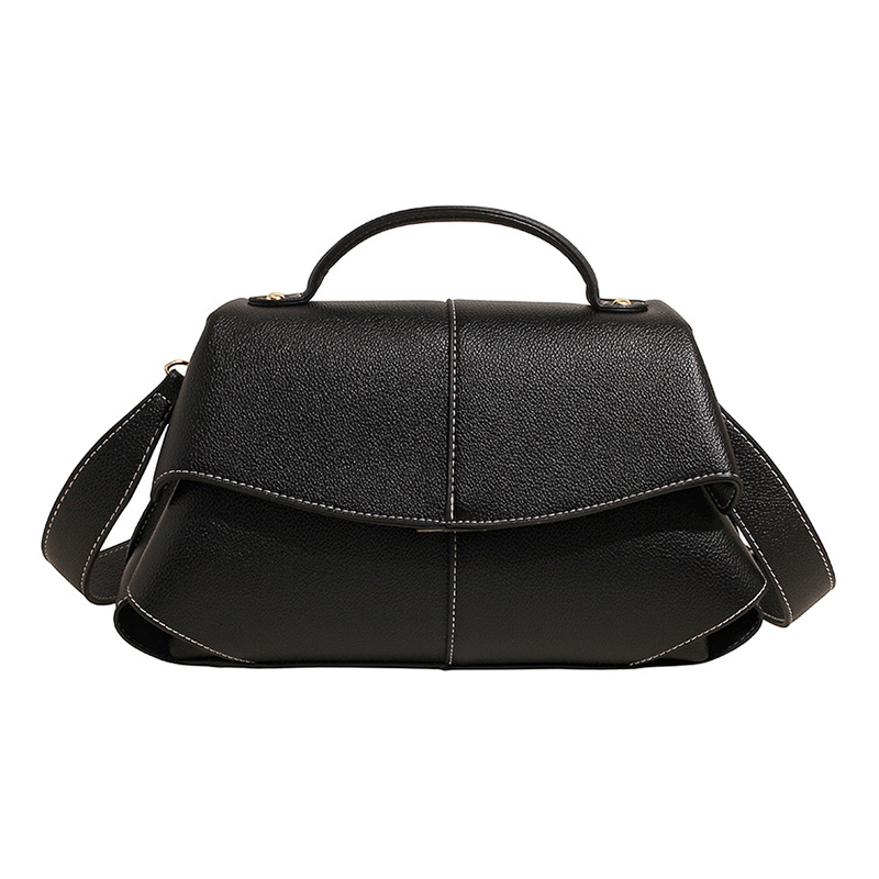 Bolso de moda europeo y americano 2025 verano nuevo bolso femenino textura transfronteriza bolso bandolera retro de gran capacidad