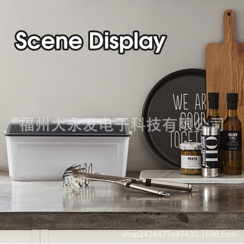 パンや菓子の保存容器は電子レンジで加熱でき、穀物や果物、野菜の保存容器、トースト専用の鮮度保持容器です。|undefined