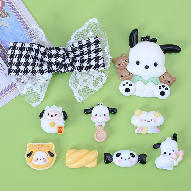Cartoon DIY Resin Accessories Jewelry Chacha Cream Glue Hairpin Mobile Phone Case Hole Shoe Keychain Pendant Accessories Cartoon DIY Resin Accessories Jewelry Chacha Cream Glue Hairpin Mobile Phone Case Hole Shoe Keychain Pendant Accessories