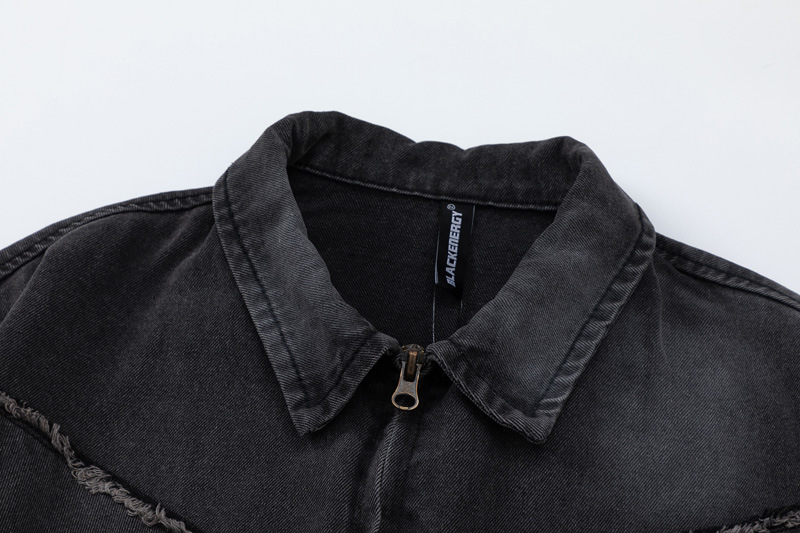 Herrenbekleidung Street Design Patch Schmetterling Mantel Modemarke lockere Freizeitjacke Top_voghion.com