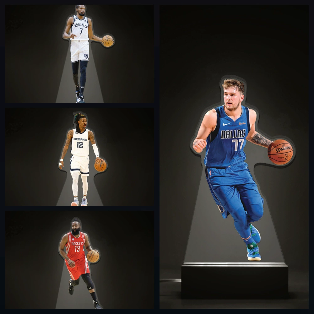 Пограничная NBA06 американская звезда баскетбола Кобе Карри спортивная звезда периферия береза кукла ночник оптовая