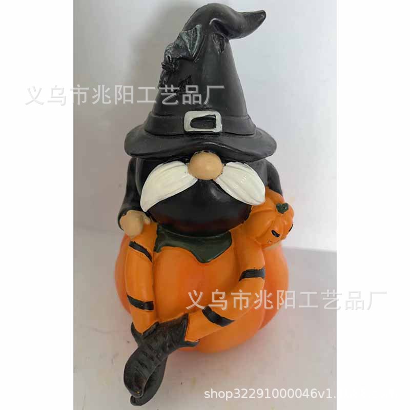 AliExpress Halloween lectura fantasma de dibujos animados casa pequeños adornos de Halloween fantasma lectura lindo adornos decorativos