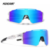 KDEAM high -end TR90 box conjoined polarized sunglasses men's outdoor cycling glasses wagger sunglasses KD0803